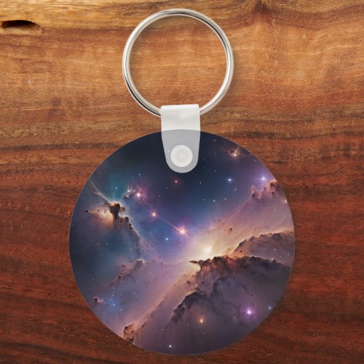 Weltraum Schlüsselanhänger (Vorderseite)