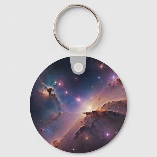 Weltraum Schlüsselanhänger (Rückseite)