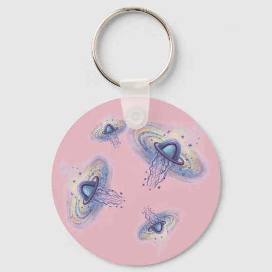 Weltraum Schlüsselanhänger (Vorderseite)