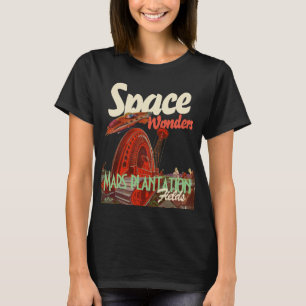 Weltraum-Science-Fiction-Retro-Vintage-Comicbuchco T-Shirt