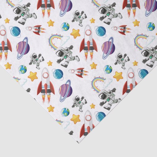 Weltraum Seidenpapier (Ausschnitt)