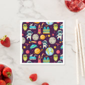 Weltraum Serviette (Beispiel)