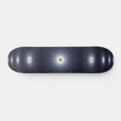 Weltraum Skateboard (Horizontal)