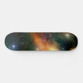 Weltraum Skateboard (Horizontal)