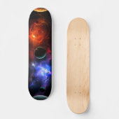 Weltraum Skateboard (Vorderseite)