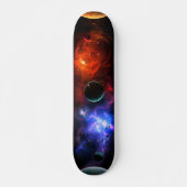 Weltraum Skateboard (Vorne)