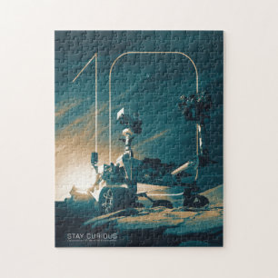 Weltraum, Sonnensystem, 10 Jahre Neugier Puzzle