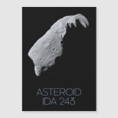 Weltraum, Sonnensystem, Asteroidengürtel, IDA 243 Magneteinladung (Vorderseite)