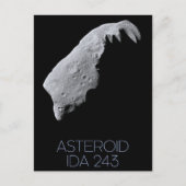 Weltraum, Sonnensystem, Asteroidengürtel, IDA 243 Postkarte (Vorderseite)