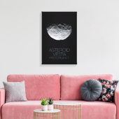 Weltraum, Sonnensystem, Asteroidengürtel, Vesta Leinwanddruck (Insitu (Wohnzimmer))