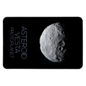 Weltraum, Sonnensystem, Asteroidengürtel, Vesta Magnet (Horizontal)