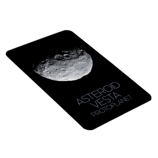 Weltraum, Sonnensystem, Asteroidengürtel, Vesta Magnet (Rechte Seite)