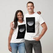 Weltraum, Sonnensystem, Asteroidengürtel, Vesta T-Shirt (Unisex)