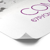 Weltraum, Sonnensystem, Kosmos, Kometen, 67P Poster (Ecke)