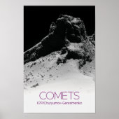Weltraum, Sonnensystem, Kosmos, Kometen, 67P Poster (Vorne)
