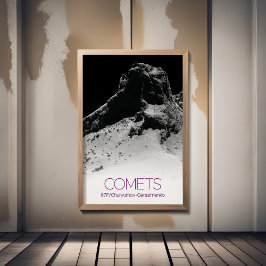 Weltraum, Sonnensystem, Kosmos, Kometen, 67P Poster