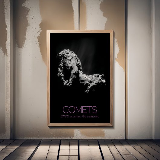 Weltraum, Sonnensystem, Kosmos, Kometen, 67P Poster