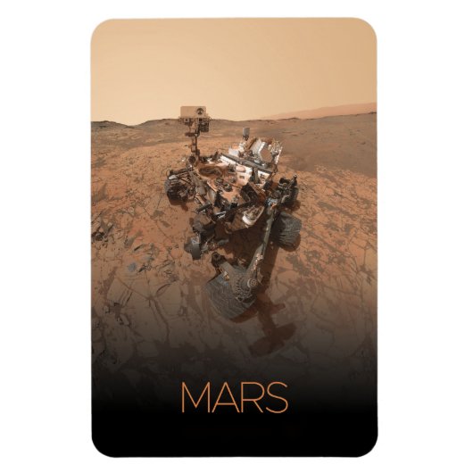 Weltraum, Sonnensystem, Planet-Mars, Neugier Magnet (Vertikal)