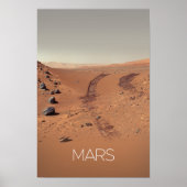 Weltraum, Sonnensystem, Planet-Mars, Neugier Poster (Vorne)