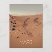 Weltraum, Sonnensystem, Planet-Mars, Neugier Postkarte (Vorderseite)