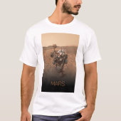 Weltraum, Sonnensystem, Planet-Mars, Neugier T-Shirt (Vorderseite)