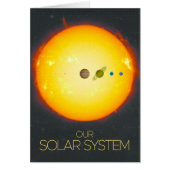 Weltraum, Sonnensystem, Sonne und Planeten (Vorne)