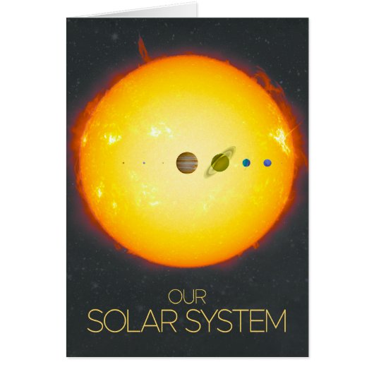Weltraum, Sonnensystem, Sonne und Planeten (Vorne)