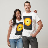 Weltraum, Sonnensystem, Sonne und Planeten T-Shirt (Unisex)