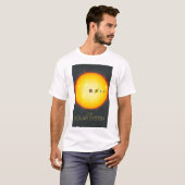 Weltraum, Sonnensystem, Sonne und Planeten T-Shirt (Vorne ganz)