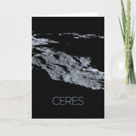 Weltraum, Sonnensystem, Zwergplanet Ceres Karte