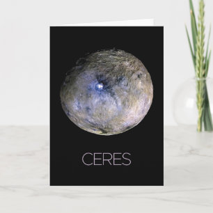 Weltraum, Sonnensystem, Zwergplanet Ceres Karte