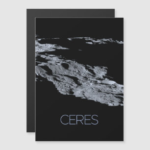 Weltraum, Sonnensystem, Zwergplanet Ceres Magneteinladung
