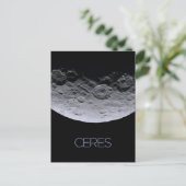 Weltraum, Sonnensystem, Zwergplanet Ceres Postkarte (Stehend Vorderseite)