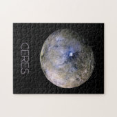 Weltraum, Sonnensystem, Zwergplanet Ceres Puzzle (Horizontal)