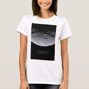 Weltraum, Sonnensystem, Zwergplanet Ceres T-Shirt