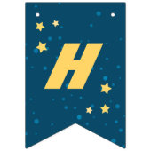 Weltraum-Spaß Wimpelkette (Zweite Fahne)