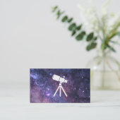 Weltraum | Stellar (Teleskop III) Visitenkarte (Stehend Vorderseite)