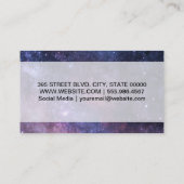 Weltraum | Stellar (Teleskop) Visitenkarte (Rückseite)