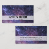 Weltraum | Stellar Visitenkarte (Vorne/Hinten)