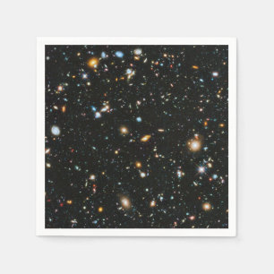 Weltraum-Sterne und Galaxien Serviette
