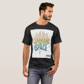 Weltraum steuern T-Shirt (Vorne ganz)