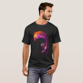 Weltraum-Surfen T-Shirt (Vorne ganz)