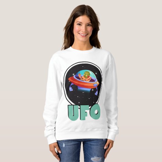 Weltraum Sweatshirt (Vorne ganz)