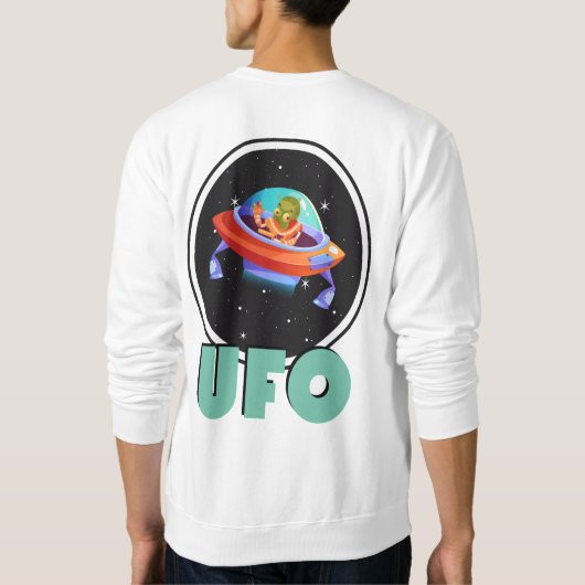 Weltraum Sweatshirt (Rückseite)