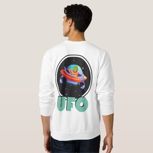 Weltraum Sweatshirt (Schwarz voll)