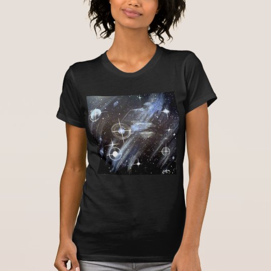 Weltraum T-Shirt (Vorderseite)