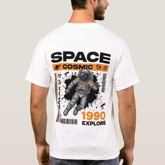 Weltraum T-Shirt (Rückseite)