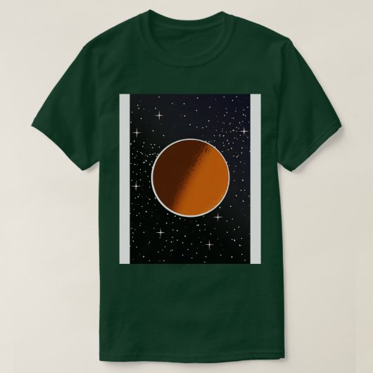 Weltraum T-Shirt (Design vorne)