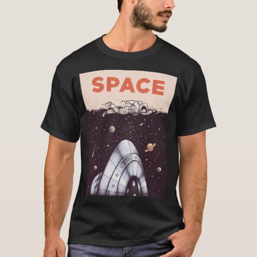 WELTRAUM T-Shirt (Vorderseite)