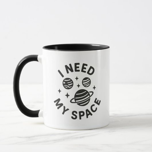 Weltraum Tasse (Links)